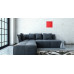 Dizajnové nástenné hodiny Future Time FT1010RD Square red 40cm Dizajnové nástenné hodiny Future Time FT1010RD Square red 40cm