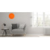 Dizajnové nástenné hodiny Future Time FT2010OR Round orange 40cm Dizajnové nástenné hodiny Future Time FT2010OR Round orange 40cm