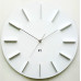 Dizajnové nástenné hodiny Future Time FT2010WH Round white 40cm Dizajnové nástenné hodiny Future Time FT2010WH Round white 40cm