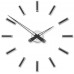 Dizajnové nalepovacie hodiny Future Time FT9600BK Modular black 60cm Dizajnové nalepovacie hodiny Future Time FT9600BK Modular black 60cm