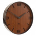Dizajnové nástenné hodiny Future Time FT3010TT Flat walnut 30cm Dizajnové nástenné hodiny Future Time FT3010TT Flat walnut 30cm