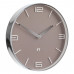 Dizajnové nástenné hodiny Future Time FT3010BR Flat caffe latte 30cm Dizajnové nástenné hodiny Future Time FT3010BR Flat caffe latte 30cm