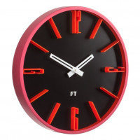 Dizajnové nástenné hodiny Future Time FT6010BK Numbers 30cm Dizajnové nástenné hodiny Future Time FT6010BK Numbers 30cm