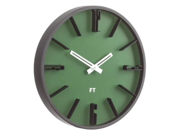 Dizajnové nástenné hodiny Future Time FT6010GR Numbers 30cm Dizajnové nástenné hodiny Future Time FT6010GR Numbers 30cm