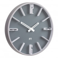 Dizajnové nástenné hodiny Future Time FT6010GY Numbers 30cm Dizajnové nástenné hodiny Future Time FT6010GY Numbers 30cm
