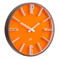 Dizajnové nástenné hodiny Future Time FT6010OR Numbers 30cm Dizajnové nástenné hodiny Future Time FT6010OR Numbers 30cm