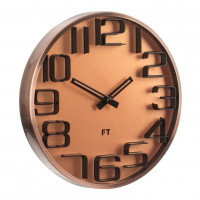Dizajnové nástenné hodiny Future Time FT7010CO Numbers 30cm Dizajnové nástenné hodiny Future Time FT7010CO Numbers 30cm
