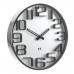 Dizajnové nástenné hodiny Future Time FT7010SI Numbers 30cm Dizajnové nástenné hodiny Future Time FT7010SI Numbers 30cm