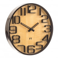 Dizajnové nástenné hodiny Future Time FT7010TT Numbers 30cm
