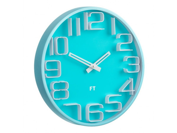 Dizajnové nástenné hodiny Future Time FT8010BL Numbers 30cm Dizajnové nástenné hodiny Future Time FT8010BL Numbers 30cm