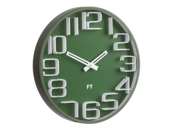 Dizajnové nástenné hodiny Future Time FT8010GR Numbers 30cm Dizajnové nástenné hodiny Future Time FT8010GR Numbers 30cm