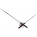 Dizajnové nástenné hodiny Future Time FT9130BK Hands black 100cm Dizajnové nástenné hodiny Future Time FT9130BK Hands black 100cm