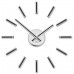 Dizajnové nalepovacie hodiny Future Time FT9400BK Modular black 40cm Dizajnové nalepovacie hodiny Future Time FT9400BK Modular black 40cm