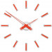 Dizajnové nalepovacie hodiny Future Time FT9600RD Modular red 60cm Dizajnové nalepovacie hodiny Future Time FT9600RD Modular red 60cm