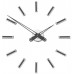 Dizajnové nalepovacie hodiny Future Time FT9600TT Modular titanium 60cm Dizajnové nalepovacie hodiny Future Time FT9600TT Modular titanium 60cm