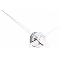 Dizajnové nástenné hodiny Future Time FT9650CH Hands chrome 60cm