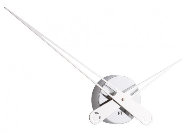 Dizajnové nástenné hodiny Future Time FT9650CH Hands chrome 60cm Dizajnové nástenné hodiny Future Time FT9650CH Hands chrome 60cm