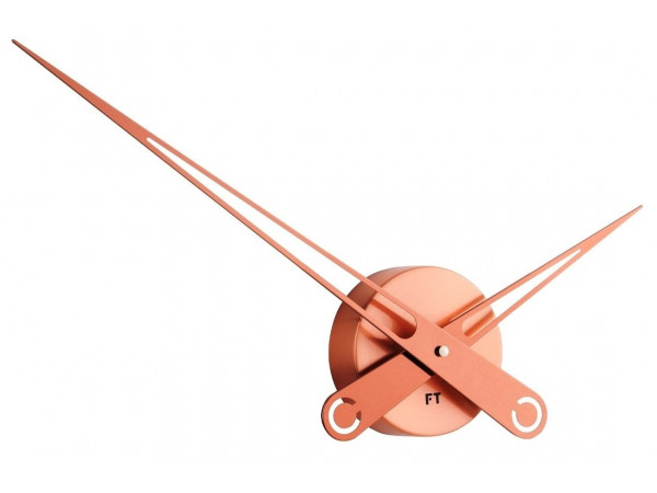 Dizajnové nástenné hodiny Future Time FT9650CO Hands copper 60cm Dizajnové nástenné hodiny Future Time FT9650CO Hands copper 60cm