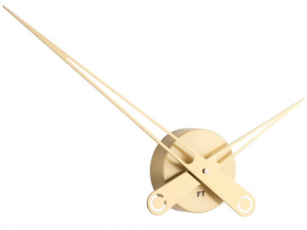 Dizajnové nástenné hodiny Future Time FT9650GD Hands gold 60cm Dizajnové nástenné hodiny Future Time FT9650GD Hands gold 60cm
