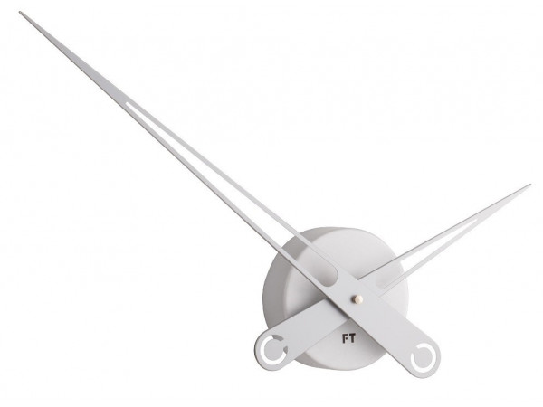 Dizajnové nástenné hodiny Future Time FT9650SI Hands silver 60cm Dizajnové nástenné hodiny Future Time FT9650SI Hands silver 60cm