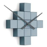 Dizajnové nástenné nalepovacie hodiny Future Time FT3000GY Cubic grey Dizajnové nástenné nalepovacie hodiny Future Time FT3000GY Cubic grey