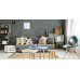Dizajnové nástenné hodiny Future Time FT1010WH Square white 40cm Dizajnové nástenné hodiny Future Time FT1010WH Square white 40cm