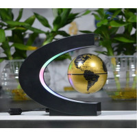 Zlatý levitujúci glóbus CHD4429 s RGB LED podsvietením (8 cm) Zlatý levitujúci glóbus CHD4429 s RGB LED podsvietením (8 cm)