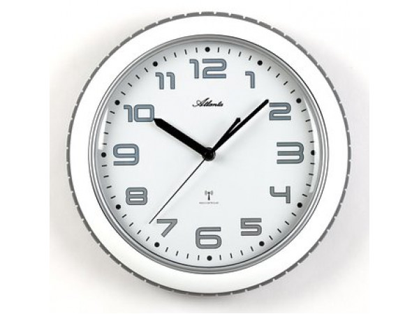 Nástenné hodiny Atlanta 4387/0, riadené rádiovým signálom, 29cm Nástenné hodiny Atlanta 4387/0, riadené rádiovým signálom, 29cm