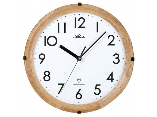 Nástenné hodiny Atlanta 4388, riadené rádiovým signálom, 29cm Nástenné hodiny Atlanta 4388, riadené rádiovým signálom, 29cm