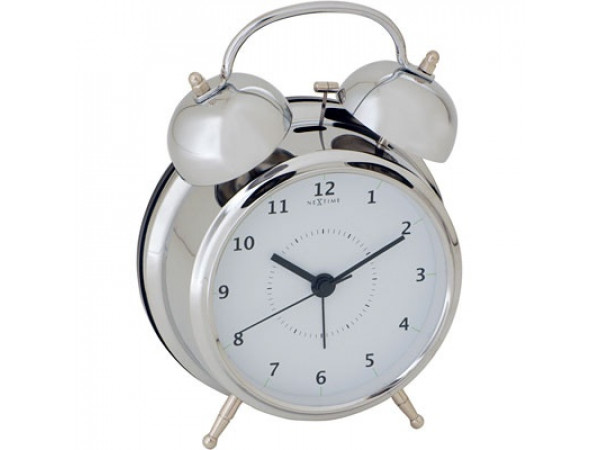 Budík Nextime 5111zi WAKE UP 12cm
