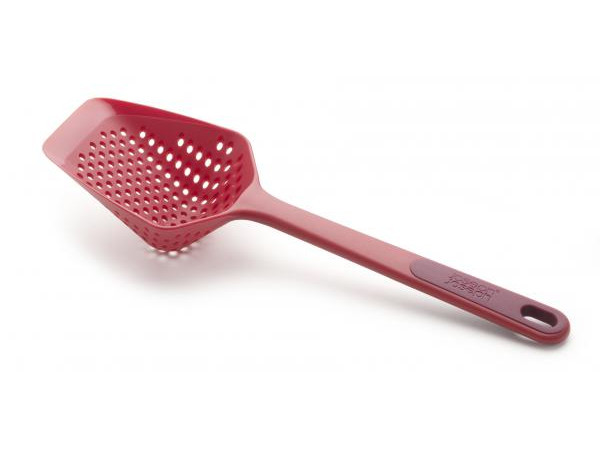 Cedníková lyžica JOSEPH JOSEPH Scoop ™ Plus, malá / červená Cedníková lyžica JOSEPH JOSEPH Scoop ™ Plus, malá / červená