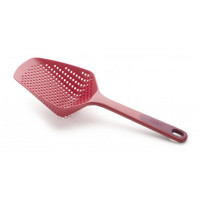Cedníková lyžica JOSEPH JOSEPH Scoop ™ Plus, velká / červená Cedníková lyžica JOSEPH JOSEPH Scoop ™ Plus, velká / červená