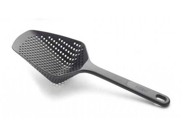 Cedníková lyžica JOSEPH JOSEPH Scoop ™ Plus, velká / šedá Cedníková lyžica JOSEPH JOSEPH Scoop ™ Plus, velká / šedá