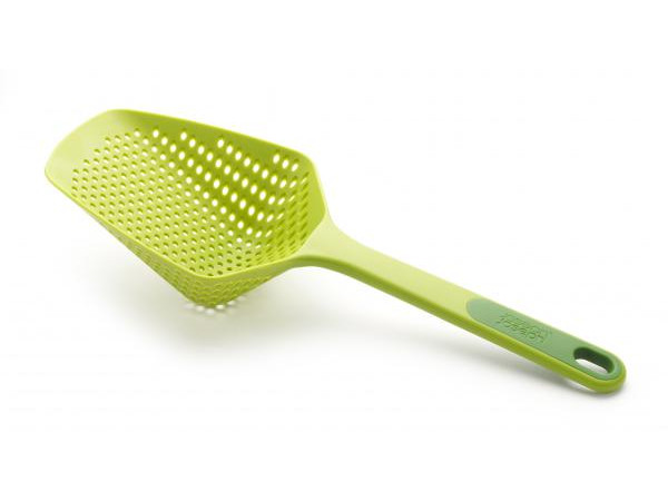Cedníková lyžica JOSEPH JOSEPH Scoop ™ Plus, velká / zelená Cedníková lyžica JOSEPH JOSEPH Scoop ™ Plus, velká / zelená