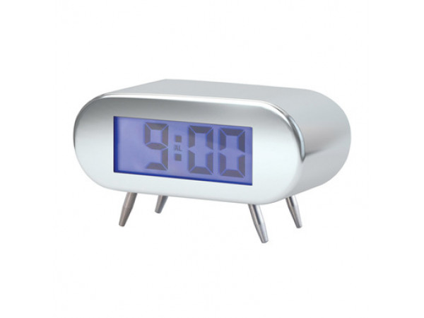 Digitálny budík BALVI BipBip, chróm 12cm