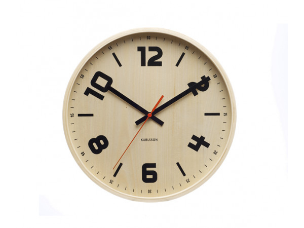 Dizajnové nástenné hodiny 5406BK Karlsson 32cm