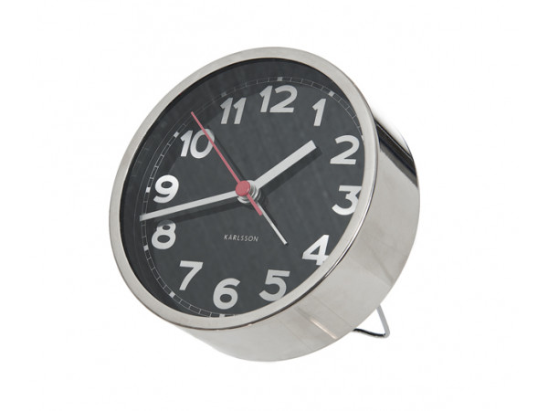 Dizajnový budík 5439BK Karlsson 10cm Dizajnový budík 5439BK Karlsson 10cm