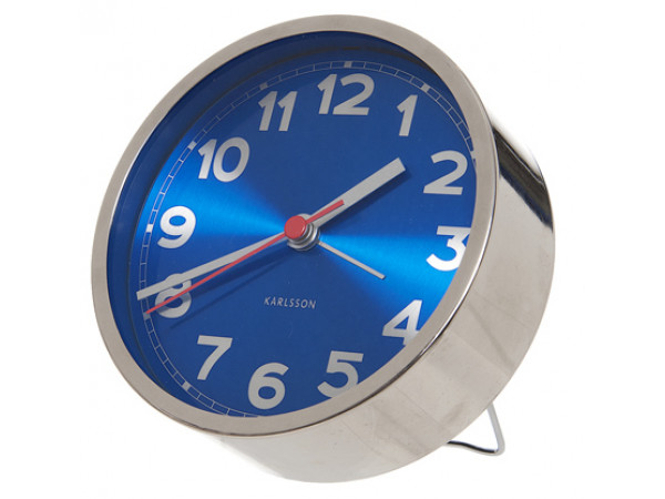 Dizajnový budík 5439BL Karlsson 10cm Dizajnový budík 5439BL Karlsson 10cm