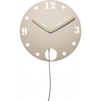 Dizajnové nástenné kyvadlové hodiny 3102 Nextime Waggle 60cm