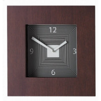 Hodiny na stenu Diamantini & Domeniconi Target wenge 42cm Hodiny na stenu Diamantini & Domeniconi Target wenge 42cm