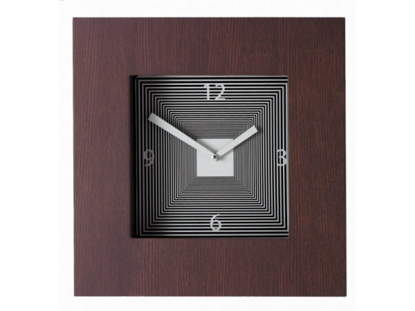 Hodiny na stenu Diamantini & Domeniconi Target wenge 42cm