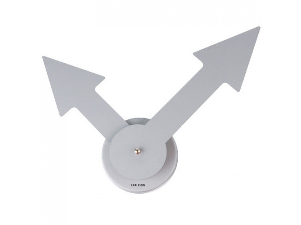 Hodiny na stenu Little Big Time Arrow Karlsson 5240SI 42cm