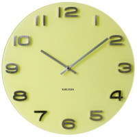 Hodiny Karlsson 5489YE Vintage okrúhle žlté 35cm Hodiny Karlsson 5489YE Vintage okrúhle žlté 35cm