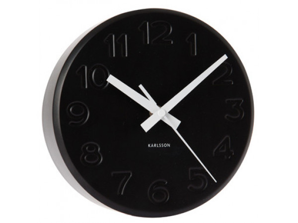 Hodiny na stenu 5477bk Karlsson,19cm Hodiny na stenu 5477bk Karlsson,19cm