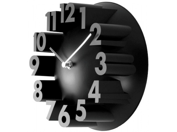 Hodiny na stenu 24288 Balvi black 22cm Hodiny na stenu 24288 Balvi black 22cm
