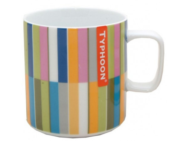 Hrnček TYPHOON Metro Mug, zvislé pásiky 350ml Hrnček TYPHOON Metro Mug, zvislé pásiky 350ml