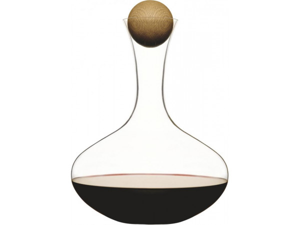 Karafa s drevenou guličkou SAGAFORM Ovak Oak, červené víno, 2L Karafa s drevenou guličkou SAGAFORM Ovak Oak, červené víno, 2L