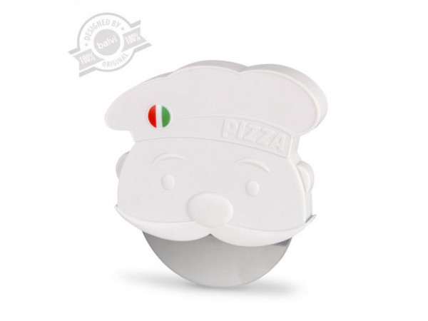 Krájač na pizzu Balvi pizzaiolo, biely
