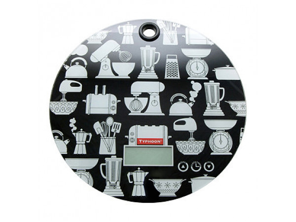 Kuchynská váha TYPHOON Retro Scales, biela Kuchynská váha TYPHOON Retro Scales, biela