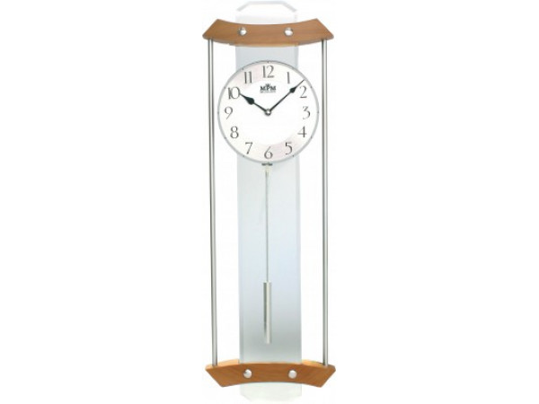 Kyvadlové hodiny MPM 3053.53 svetlé drevo, 64cm Kyvadlové hodiny MPM 3053.53 svetlé drevo, 64cm